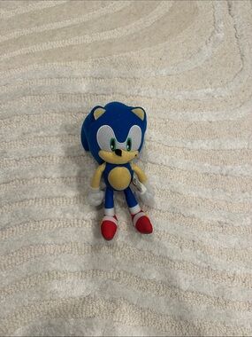 Sonic Plush Toy - Blue & Red Kids Plush Character